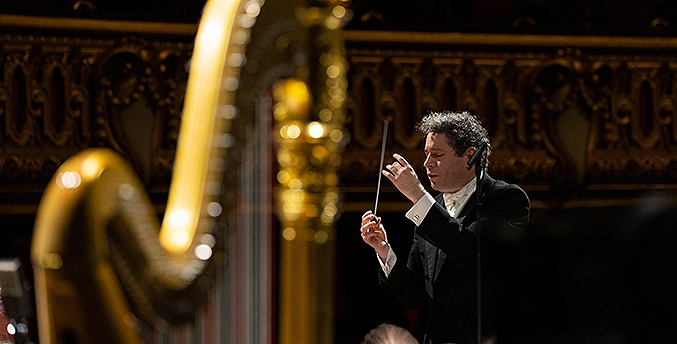 Gustavo Dudamel actuará en abril en Nueva York junto a la Orquesta Filarmónica