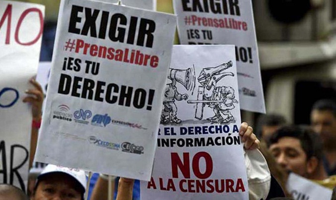 Espacio Público documentó 34 violaciones al derecho a la libertad de expresión en enero