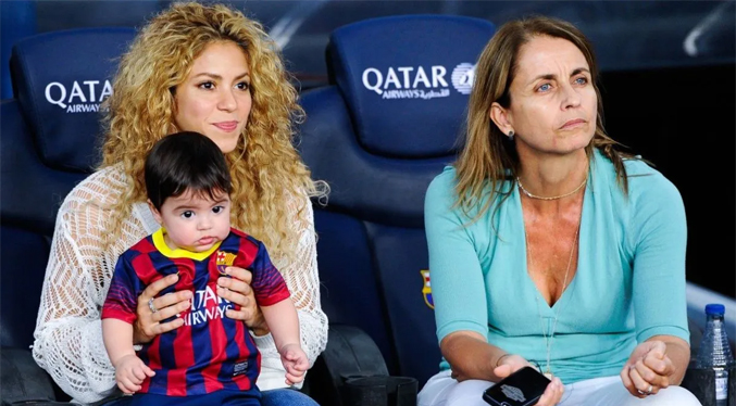 Razones por las que la mamá de Piqué no se llevaba bien con Shakira