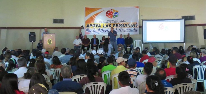 Movimiento Venezuela Democrática Unida: 70 % de la población desea participar en las primarias