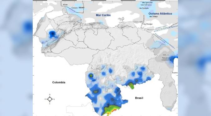 Escasa probabilidad de lluvias en Venezuela este 25-F