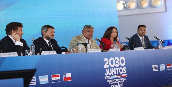 Suramérica presentó su candidatura para ser sede del Mundial 2030