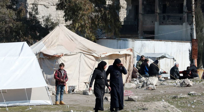 Más de 130 personas resultaron heridas en Siria por el terremoto