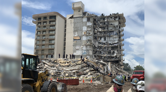 Juez decide indemnización a familiares de las víctimas del derrumbe de edificio en Florida