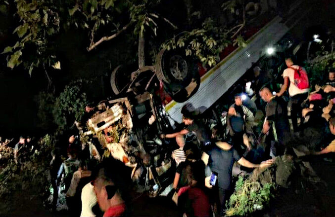 Dos venezolanos entre los heridos en un accidente de tránsito en Nicaragua