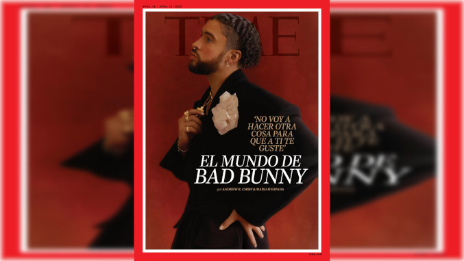 Bad Bunny, portada de la revista Time con un texto por primera vez en español