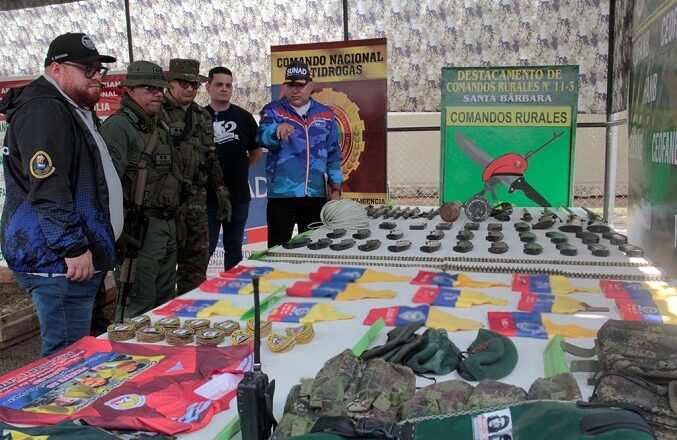 Fanb incauta más de 12 toneladas de drogas ilícitas en la Operación Relámpago del Catatumbo