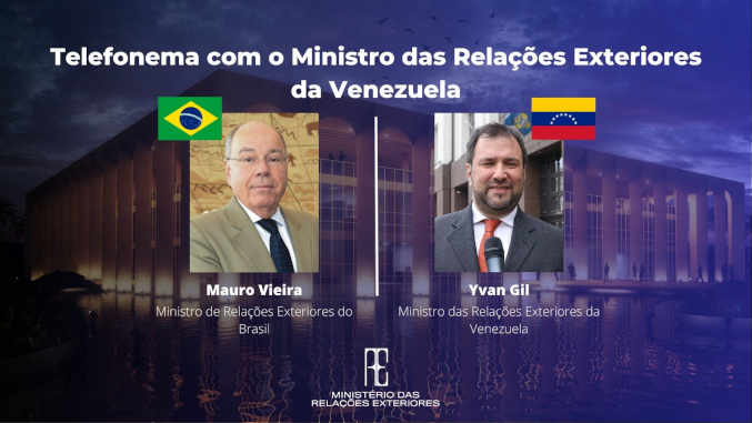 Canciller Gil y su homólogo brasilero evalúan progreso en restablecimiento de relaciones