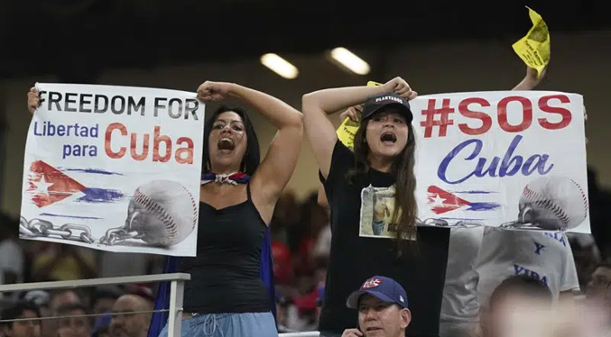 Selección cubana de béisbol encuentra ira y apoyo en Miami