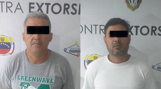 Capturan dos miembros de la banda El Mauricio dedicados a extorsionar a comerciantes en Zulia