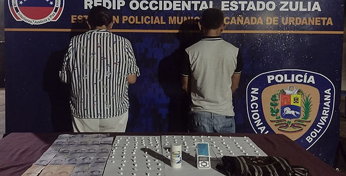 Los capturan con 134 envoltorios de cocaína en La Cañada de Urdaneta