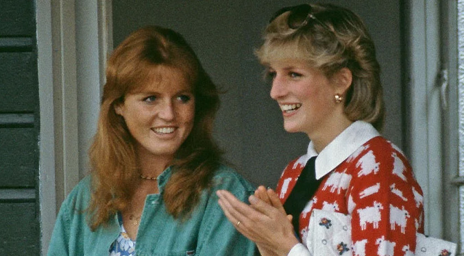 La princesa Diana y Fergie fueron arrestadas en una despedida de soltera