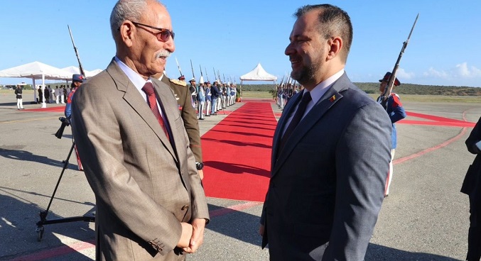 El líder del Frente Polisario visita Venezuela para fortalecer las relaciones