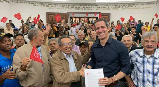 Bandera Roja decide apoyar la candidatura de Guaidó en las primarias