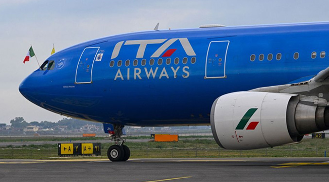 La italiana ITA Airways registró unas pérdidas netas por 486 milones de euros en 2022