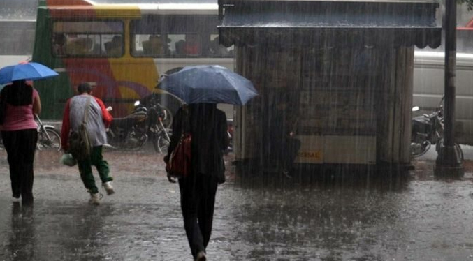 Inameh pronostica lloviznas en algunas áreas de Venezuela