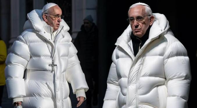 Inteligencia Artificial le cambió el ‘look’ al papa Francisco y crea revuelo