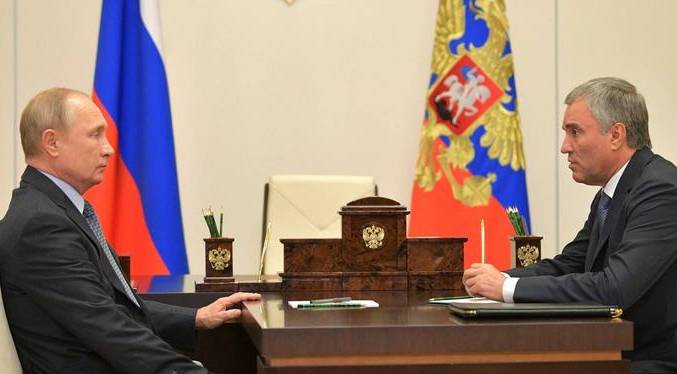 El presidente de la Duma pide vetar la CPI en Rusia