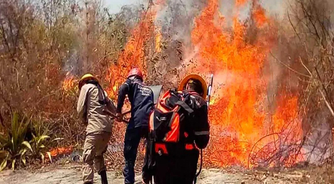 Zulia entre los estados con mayor riesgo de incendios forestales, según Inameh