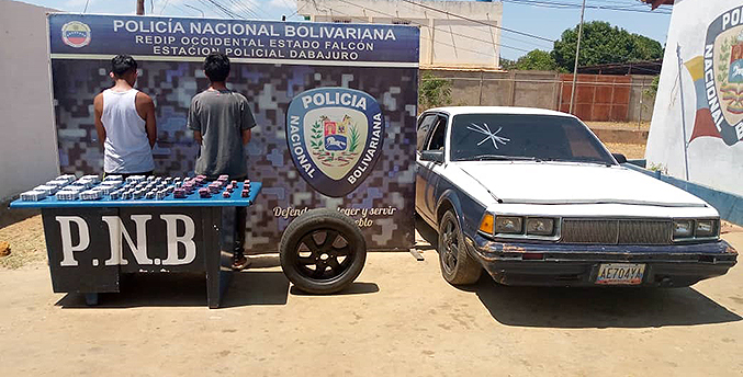 PNB captura a dos traficantes de fármacos en la Falcón – Zulia