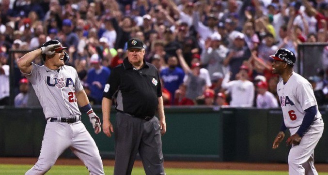 EEUU aplica su poder y termina el sueño de Venezuela en el Clásico Mundial de Béisbol