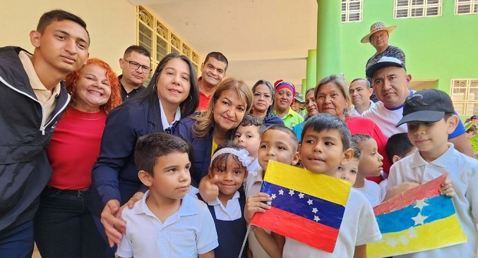 Rehabilitan la Escuela Bolivariana Luis Hómez en Zulia