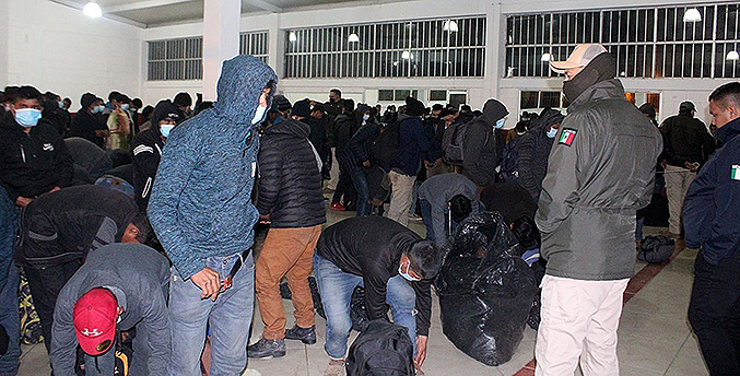 OIM alerta del hacinamiento en centros de migrantes en México