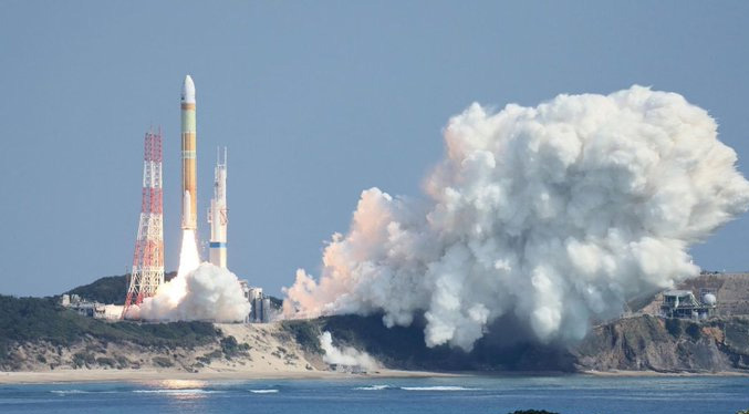 El cohete japonés H3 falla en su primera misión y se estrella en el océano Pacífico
