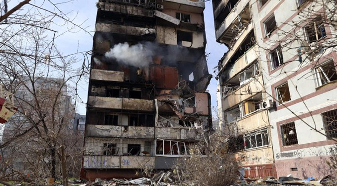 Calculan que reconstrucción de Ucrania costaría unos $ 411 mil millones