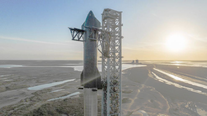 El primer vuelo orbital de la Starship será en abril