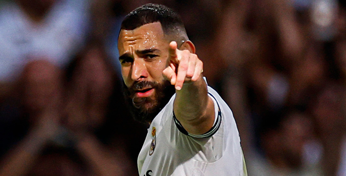 Real Madrid se recupera con una goleada sobre Almería de la mano de Karim Benzema