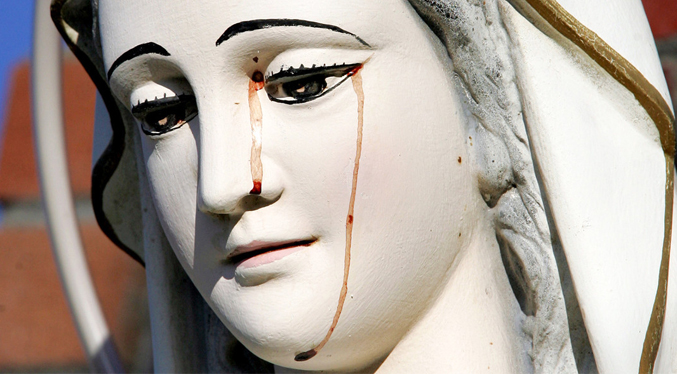 El Vaticano crea un observatorio para investigar las estatuas de la Virgen que lloran