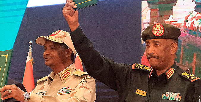 Dos generales se disputan el poder en Sudán