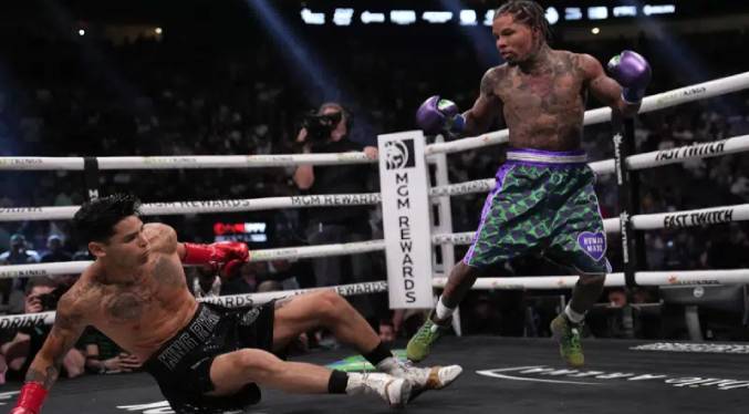 Gervonta Davis noquea a Ryan García en el séptimo asalto