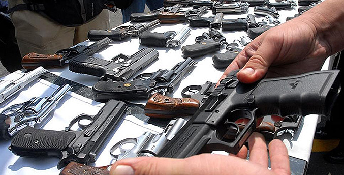 Interpol: Más de 14.000 detenidos en América Latina en una operación contra las armas ilegales