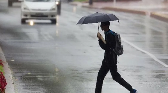 Inameh pronostica lluvias dispersas sobre áreas de la Región Insular