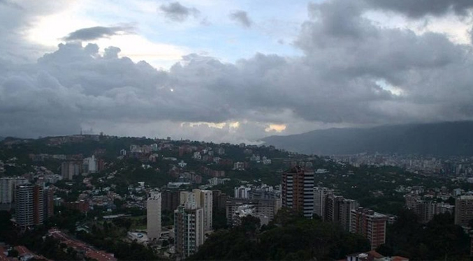 Venezuela amanece con nubosidad parcial