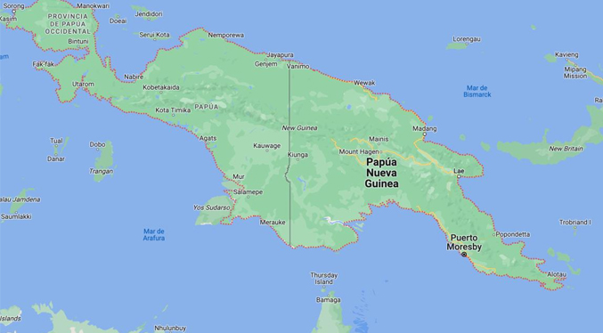 Terremoto de magnitud 6,0 sacude el este de Papúa Nueva Guinea