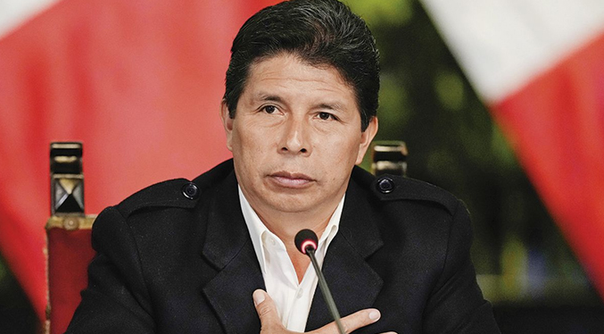 Perú rechaza apelación presentada por Pedro Castillo para anular investigaciones en su contra