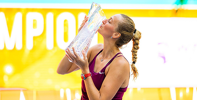 Kvitova levanta al cielo de Miami el título 30 de su carrera