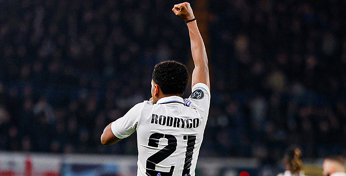 Rodrygo vuelve a colocar al Real Madrid entre mejores de Europa