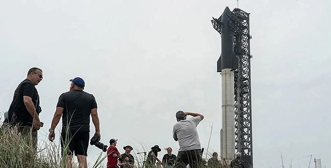 SpaceX cancela el lanzamiento del Starship, el cohete más poderoso jamás construido