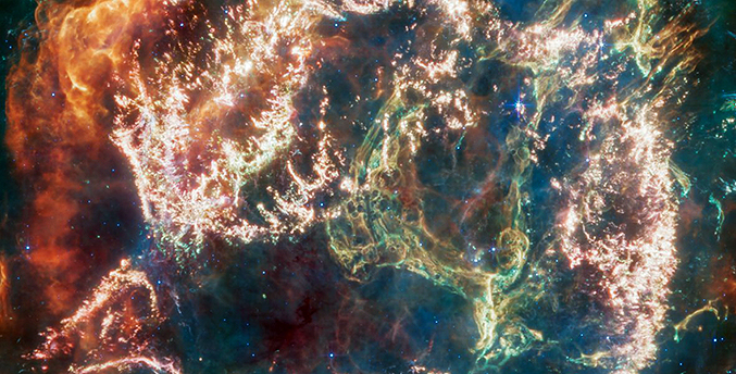 El telescopio Webb de la Nasa capta una impresionante imagen de una supernova