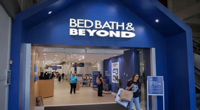 Cadena de decoración estadounidense Bed Bath & Beyond se declara en quiebra