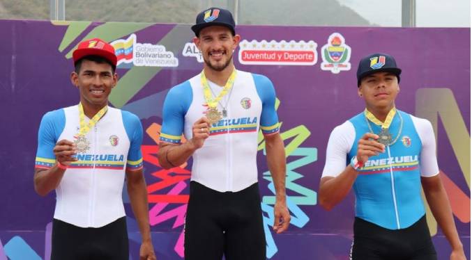 Ciclista Edwin Torres gana primera medalla para Venezuela en Juegos del ALBA