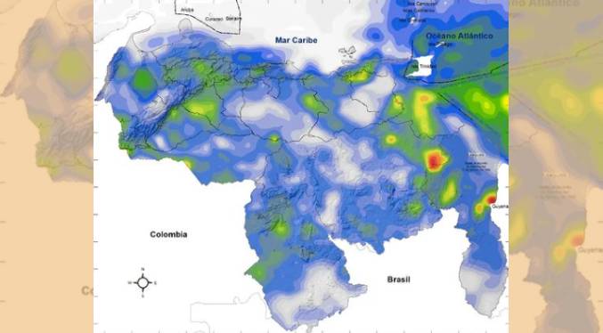 Inameh pronostica nubosidad en todo el territorio venezolano