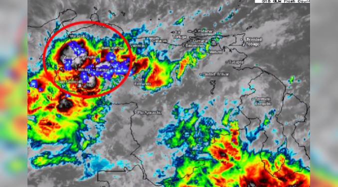 Inameh pronostica lluvias para este sábado en Zulia