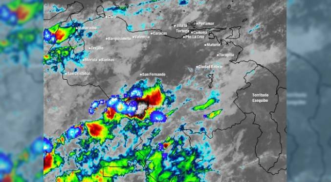 Inameh pronostica lluvias en el Zulia este 8-A