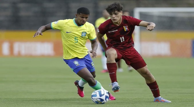 Sudamericano Sub-17: Venezuela suma su primera derrota en el Hexagonal Final