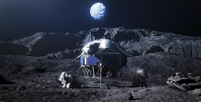 Recrean con realidad virtual cómo será el primer módulo de aterrizaje lunar de Europa